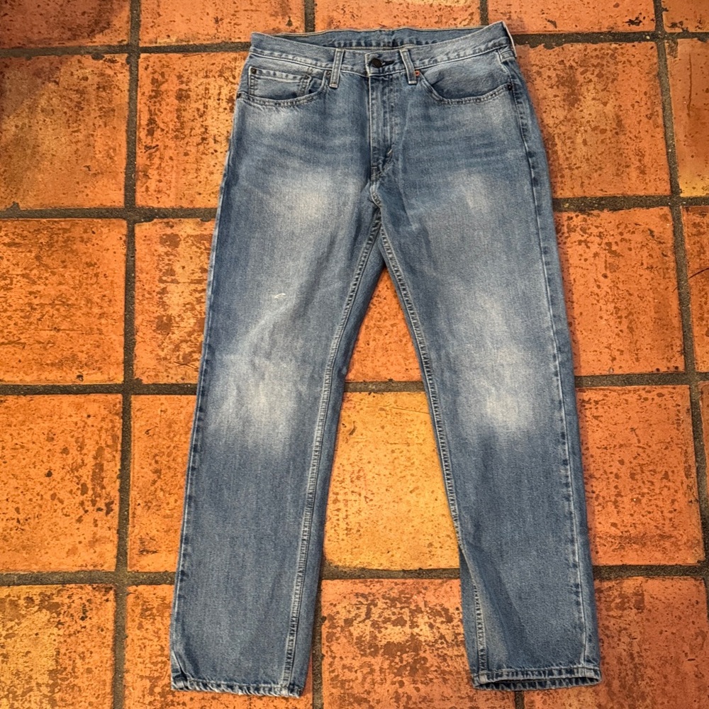 Levi’s 505 Men's Light Blue Straight Leg Jeans